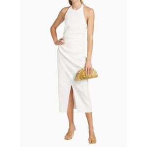 A.L.C. | Dresses | Alc Sylvie Halter Midi Dress In White Size 2 | Poshmark